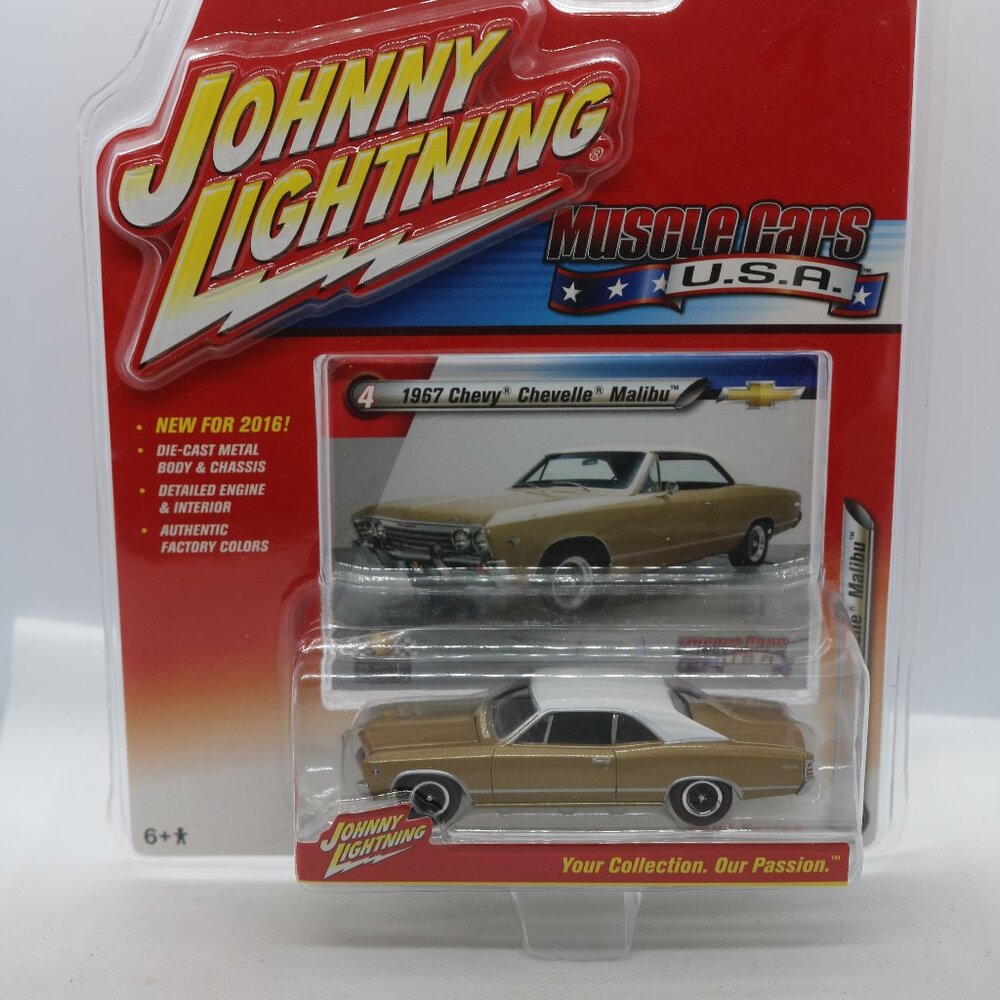 Johhny Lighting 2016 series gold Chevelle/Malibu unopened package